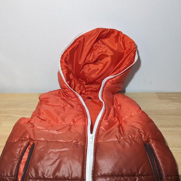 2 color tone Winter vest with hood - Picture 6 of 9